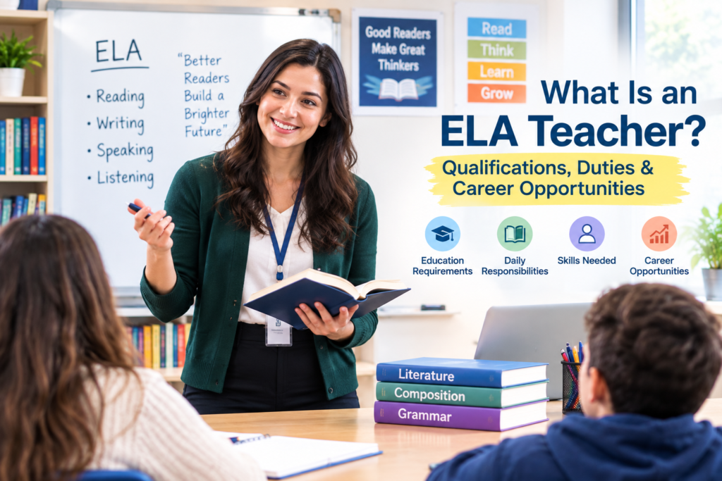 What Is an ELA Teacher? Qualifications, Duties & Career Opportunities