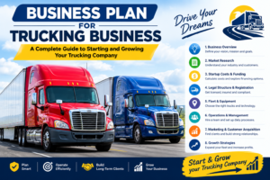 Business Plan for Trucking Business: A Complete Guide to Starting and Growing Your Trucking Company